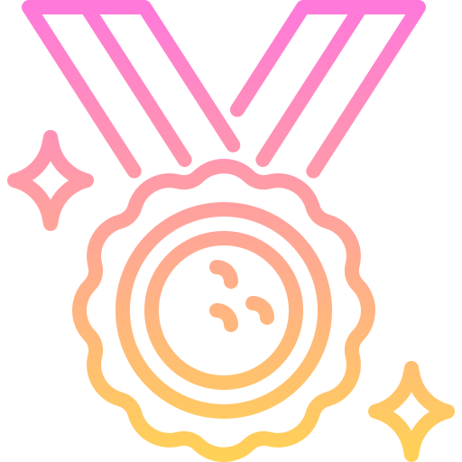 medal Generic gradient outline ikona