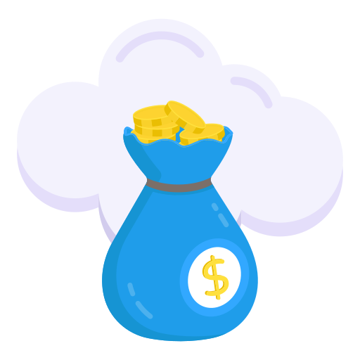 Cloud money Generic Others icon