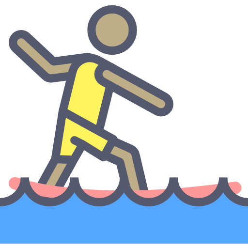 Surf Darius Dan Lineal Color icon
