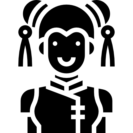 chinois Meticulous Glyph Icône