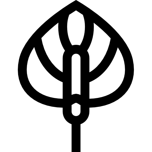 anturium Basic Straight Lineal ikona