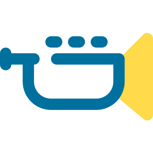 Trumpet Neung Flat icon