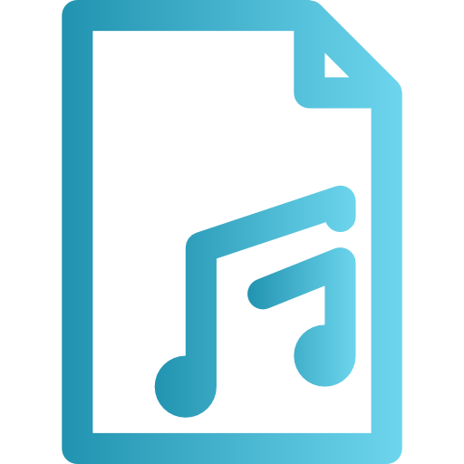Music Neung Lineal Gradient icon