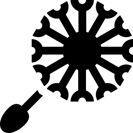 Dandelion Basic Straight Filled icon