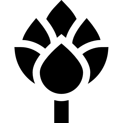 alcachofa Basic Straight Filled icono