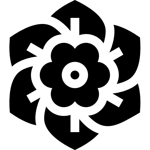 gardenia Basic Straight Filled icono