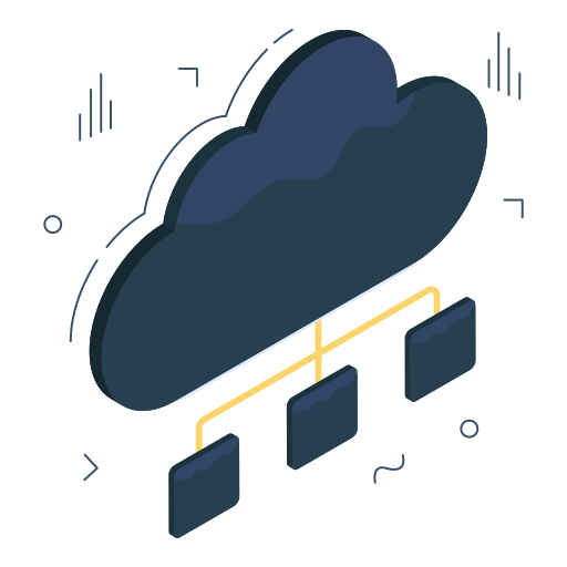 Cloud nodes Generic Others icon
