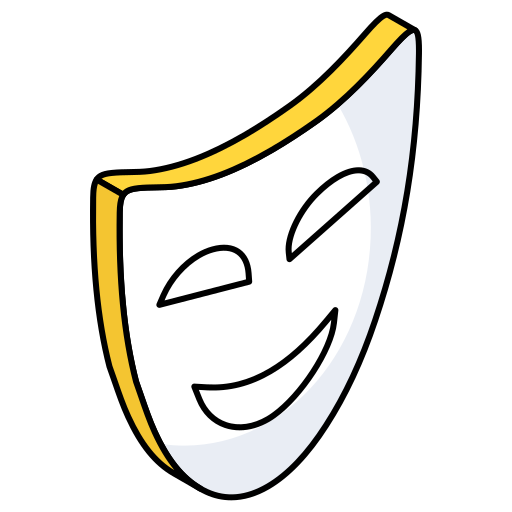 szczęśliwa maska Generic Others ikona