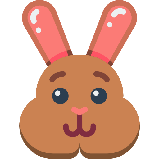 Bunny Basic Miscellany Flat icon