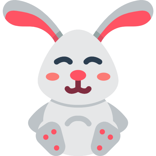 Bunny Basic Miscellany Flat icon