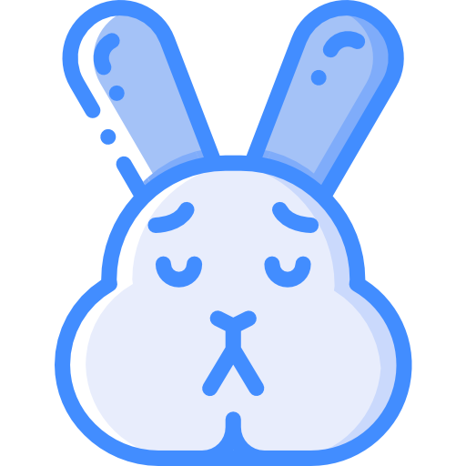 conejito Basic Miscellany Blue icono