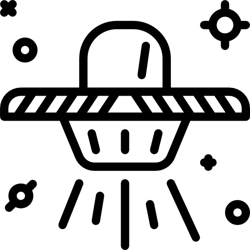 ufo Neung Lineal ikona