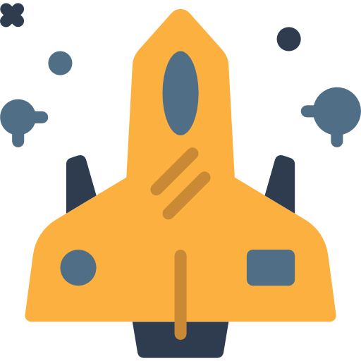 space shuttle Neung Flat icon