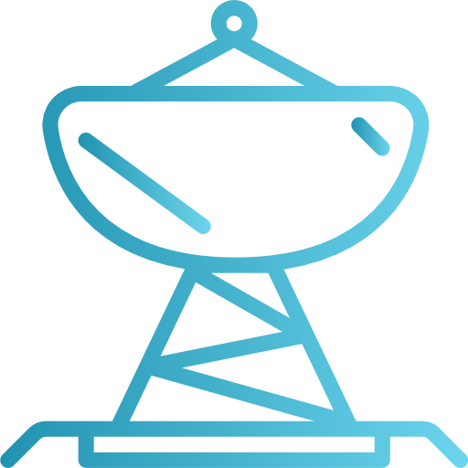 antenne Neung Lineal Gradient icoon