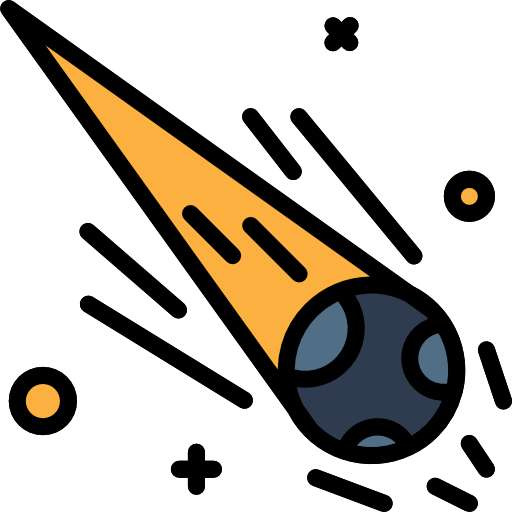 cometa Neung Lineal Color icona