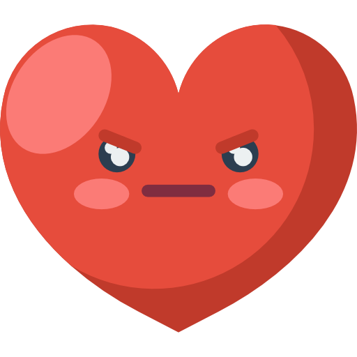 Heart Basic Miscellany Flat icon