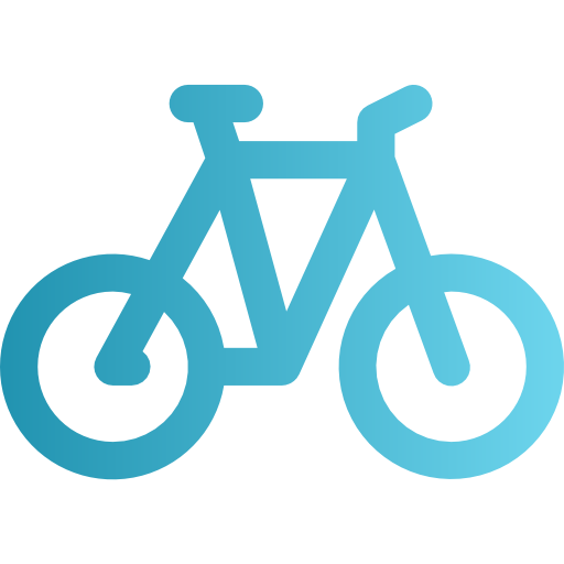 Mountain bike Neung Lineal Gradient icon