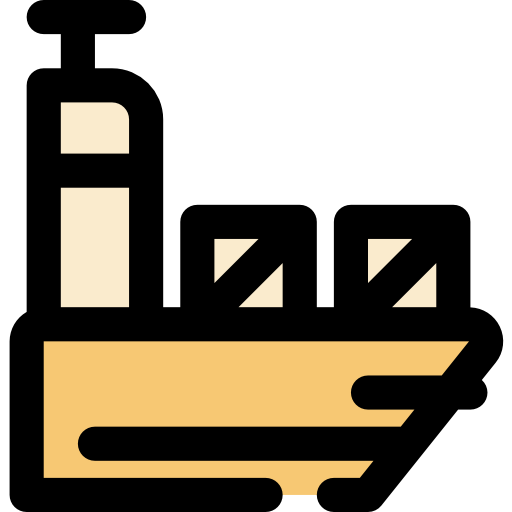 embarcacion Neung Lineal Color icono