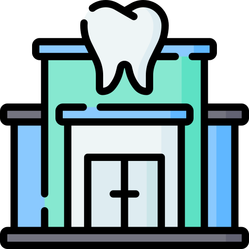 치과 진료소 Special Lineal color icon