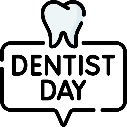 giornata dal dentista Special Lineal color icona