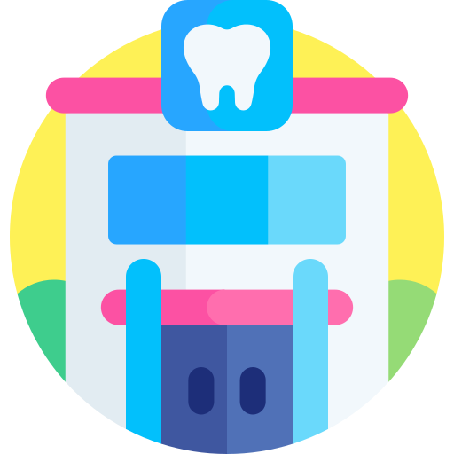 clinica dentale Detailed Flat Circular Flat icona