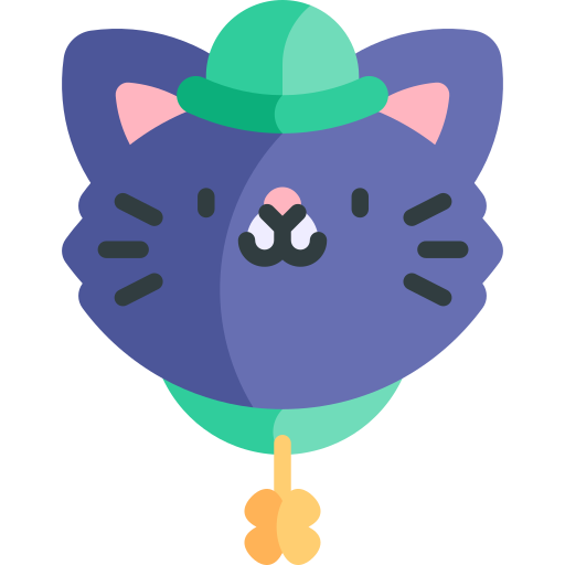 Cat Kawaii Flat icon