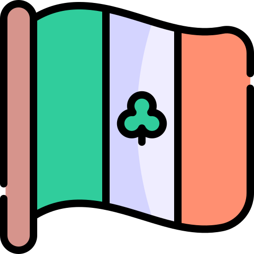 flagi Kawaii Lineal color ikona