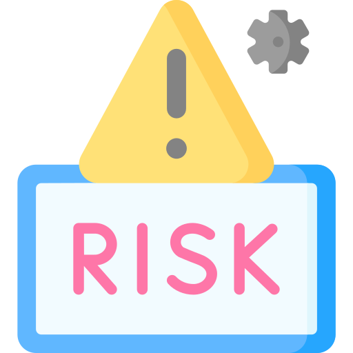 valutazione del rischio Special Flat icona