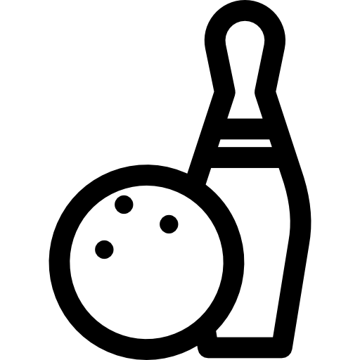 bowling Basic Rounded Lineal icon