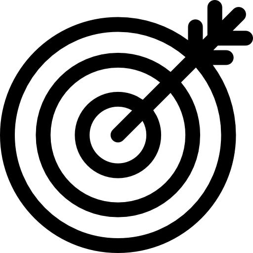 Archery Basic Rounded Lineal icon