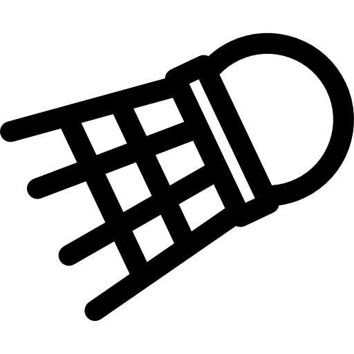 배드민턴 Basic Rounded Lineal icon