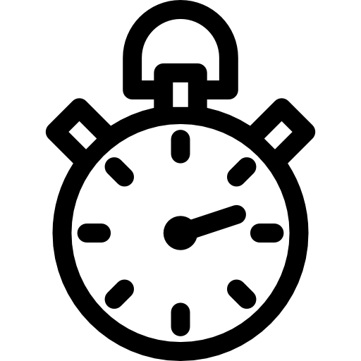 Stopwatch Basic Rounded Lineal icon