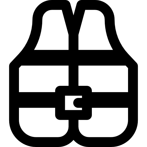 Спасательный жилет Basic Rounded Lineal иконка