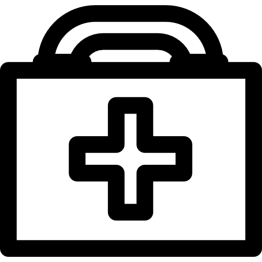 First aid kit Basic Rounded Lineal icon