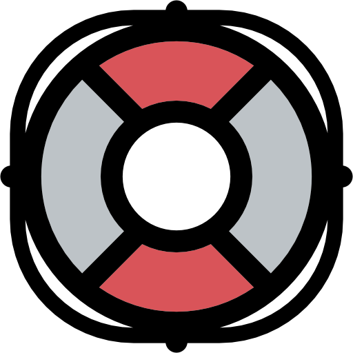 Lifeguard Curved Lineal color icon