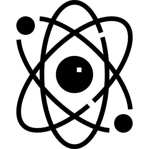 atómico Linector Fill icono