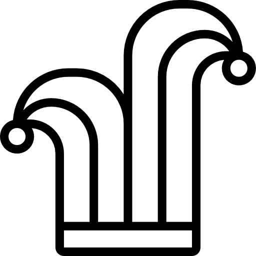 bufón Basic Miscellany Lineal icono