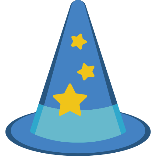 Wizard Basic Miscellany Flat icon