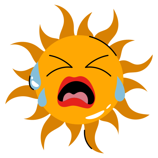 słońce Generic Sticker Color Fill ikona
