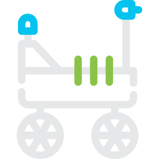 mars rover Generic color outline icoon