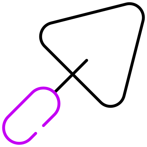 Trowel Generic color outline icon