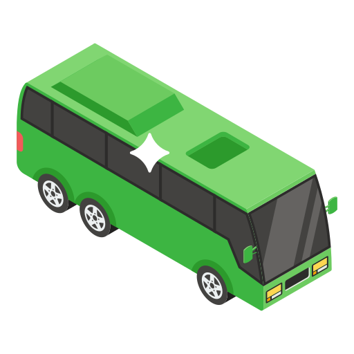 School bus Generic Isometric icon