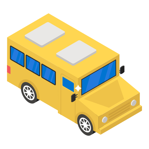 scuolabus Generic Isometric icona