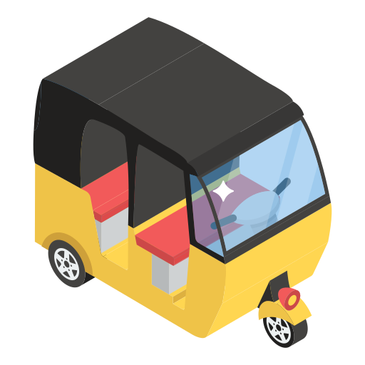 tuktuk Generic Isometric ikona