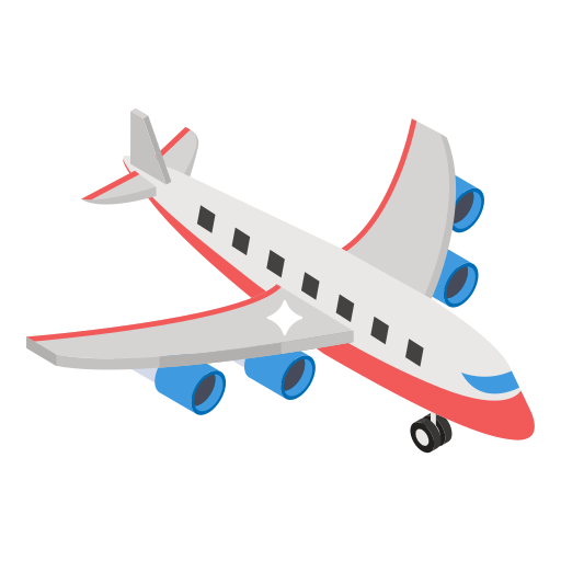 vliegtuig Generic Isometric icoon