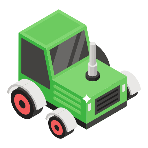 Tractor Generic Isometric icon
