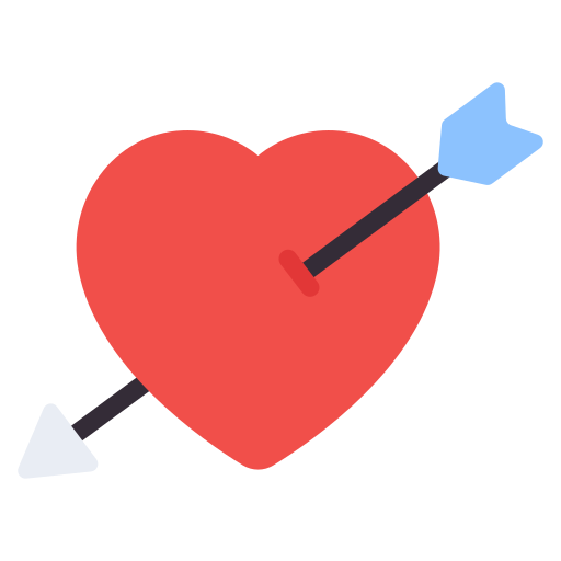 Arrow heart Generic Others icon