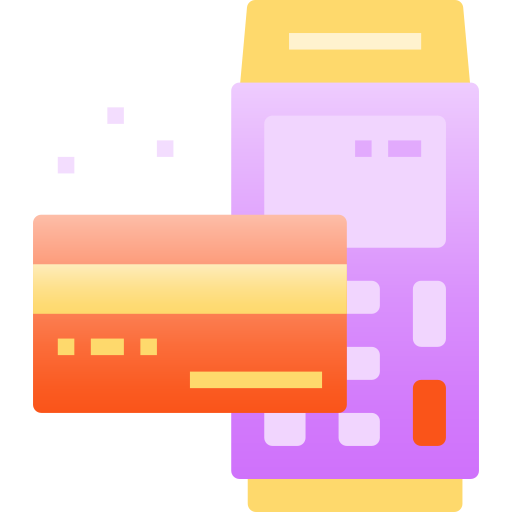 kredietkaart Linector Gradient icoon