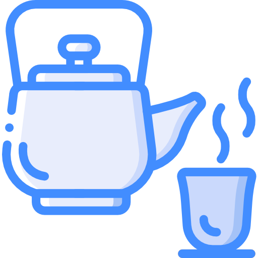 Teapot Basic Miscellany Blue icon