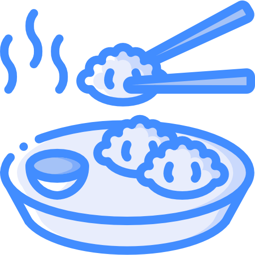 dumpling Basic Miscellany Blue Icône